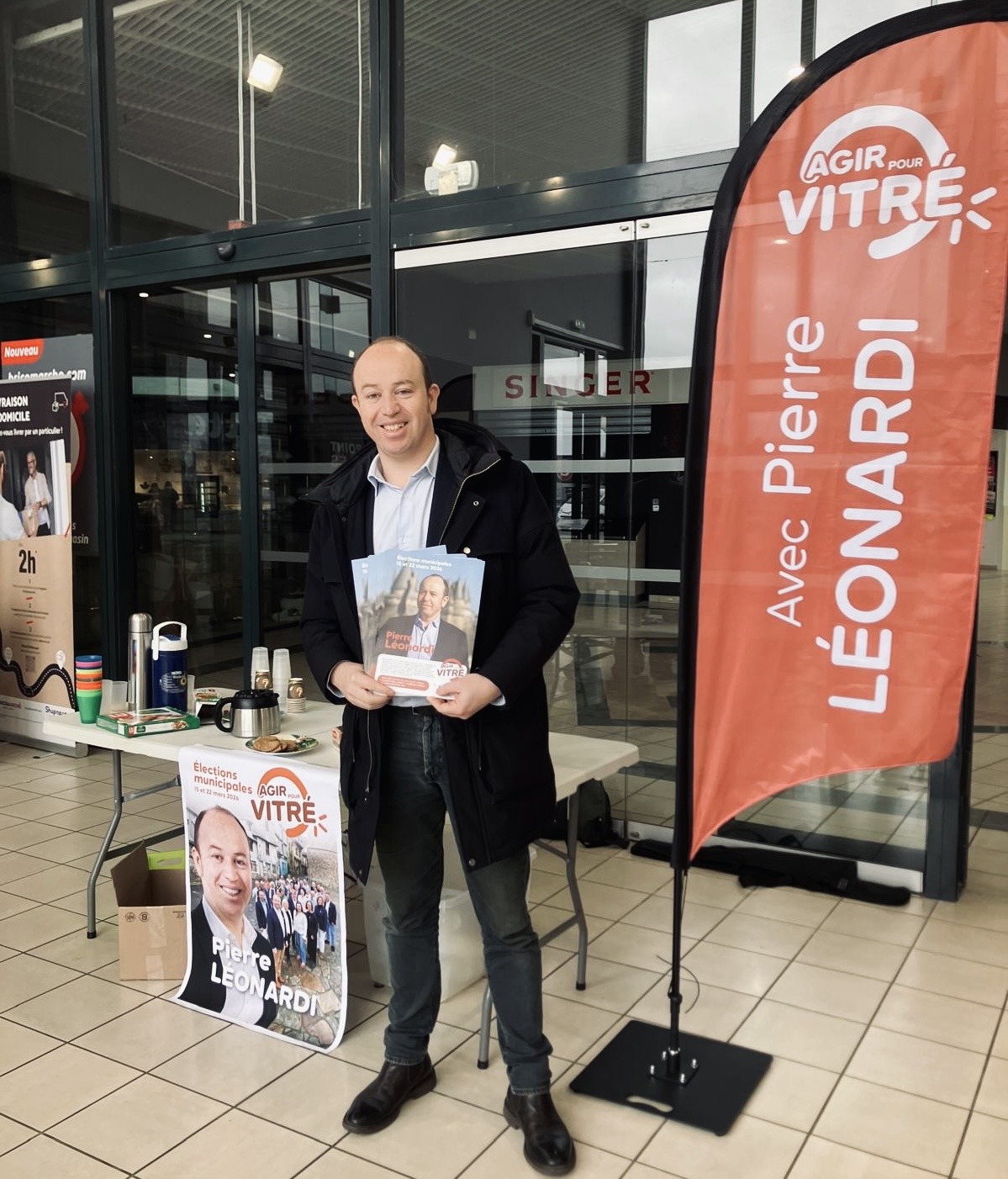 À la rencontre des habitants : AGIR pour Vitré mobilisée sur le terrain ce dimanche matin