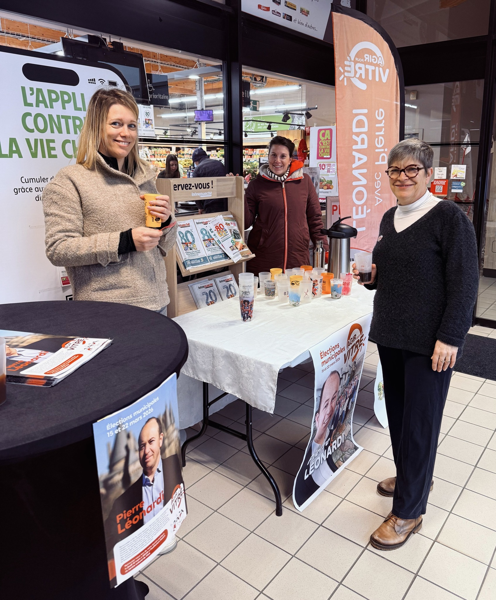 À la rencontre des habitants : AGIR pour Vitré mobilisée sur le terrain ce dimanche matin