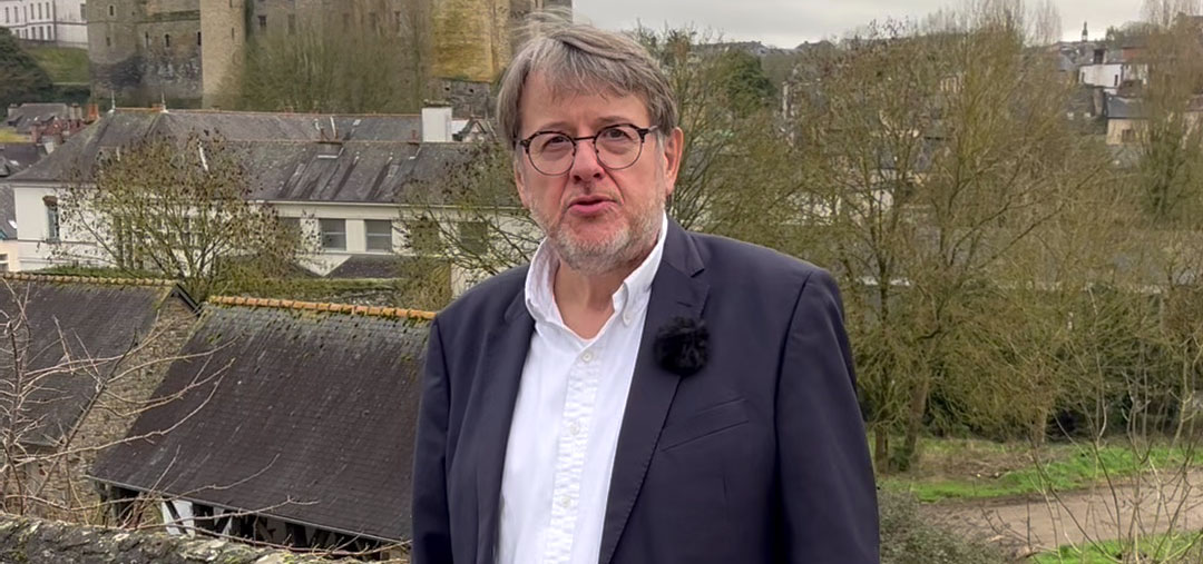 Paul Lapause, entrepreneur dans le numérique et engagé de longue date pour le développement économique et public de Vitré.