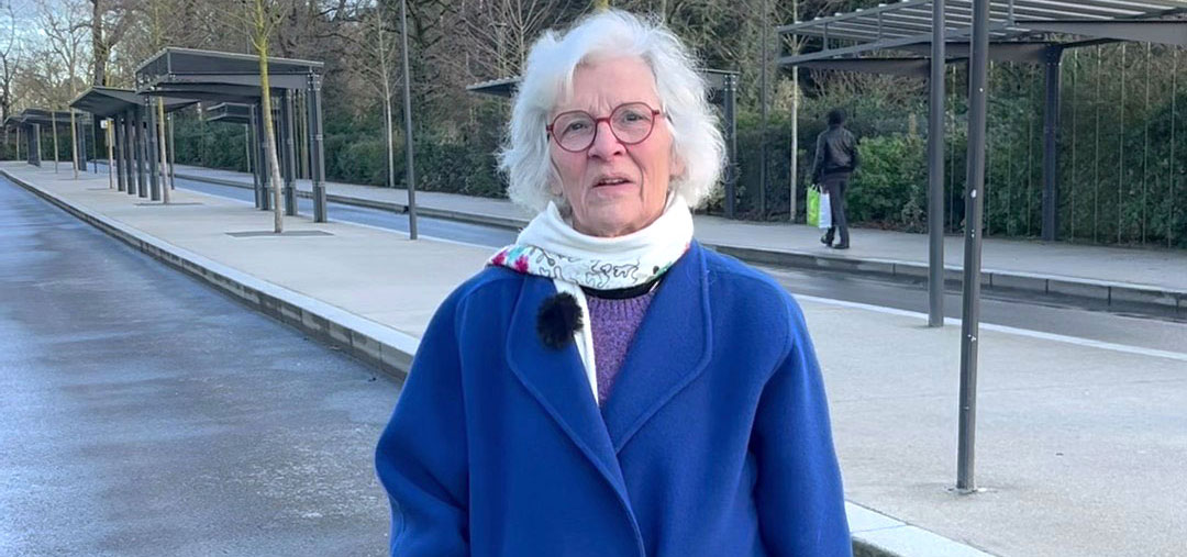 Janine Blum est retraitée du secteur médico-social et habitante du quartier de la Trémoille